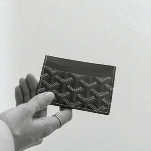 Goyard Saint-Sulpice Card Wallet Jet Black